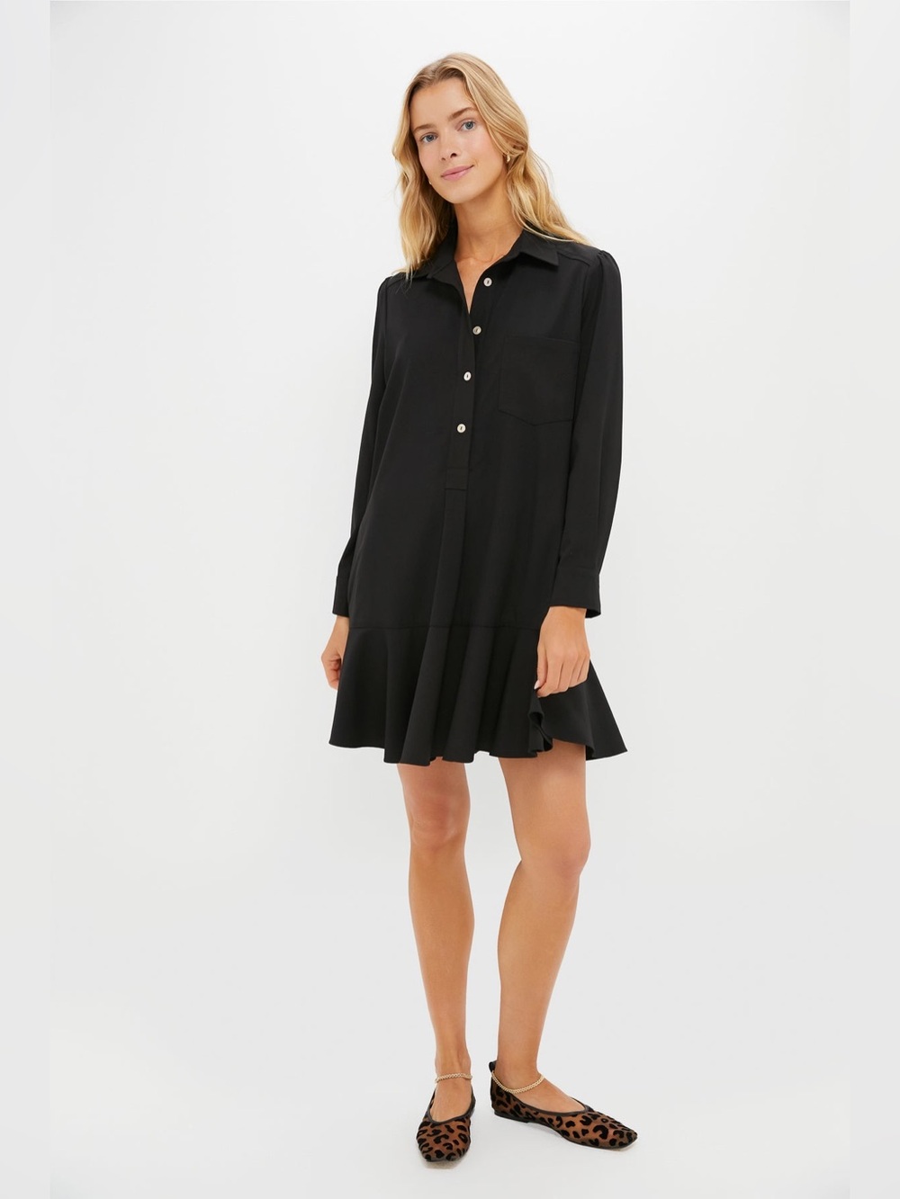 Tuckernuck Black Callahan Shirt Dress Size XS